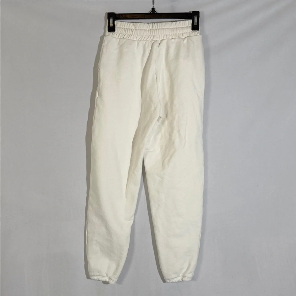 John Elliott Sweatpants Size XS Off White Ivory EUC 100% Cotton Pockets